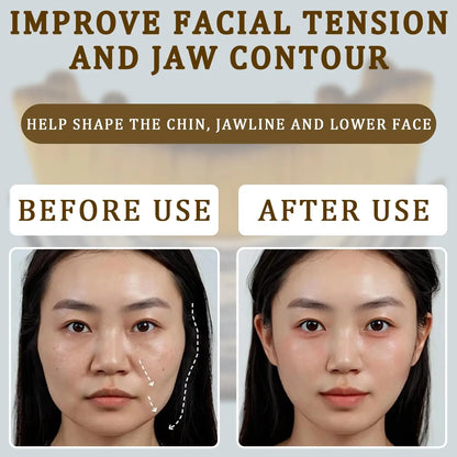 Lymphatic Contour Face Brush Lymphatic Drainage Reduce Puffiness Relief Fatigue Facial Massager Face Chin Skin Sculpting Tool