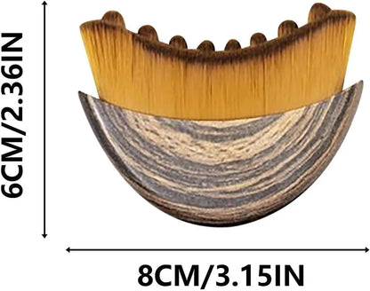 Lymphatic Contour Face Brush Lymphatic Drainage Reduce Puffiness Relief Fatigue Facial Massager Face Chin Skin Sculpting Tool